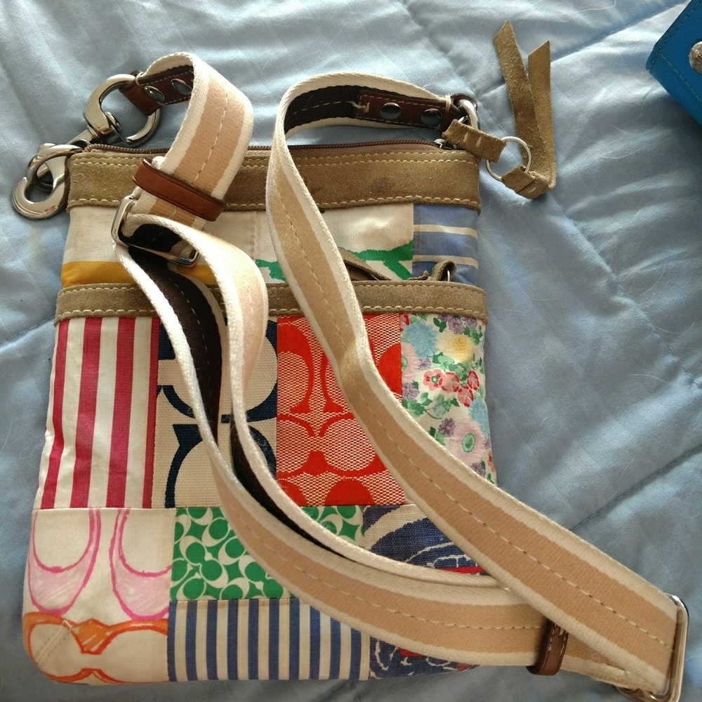 Coach cross body bag
