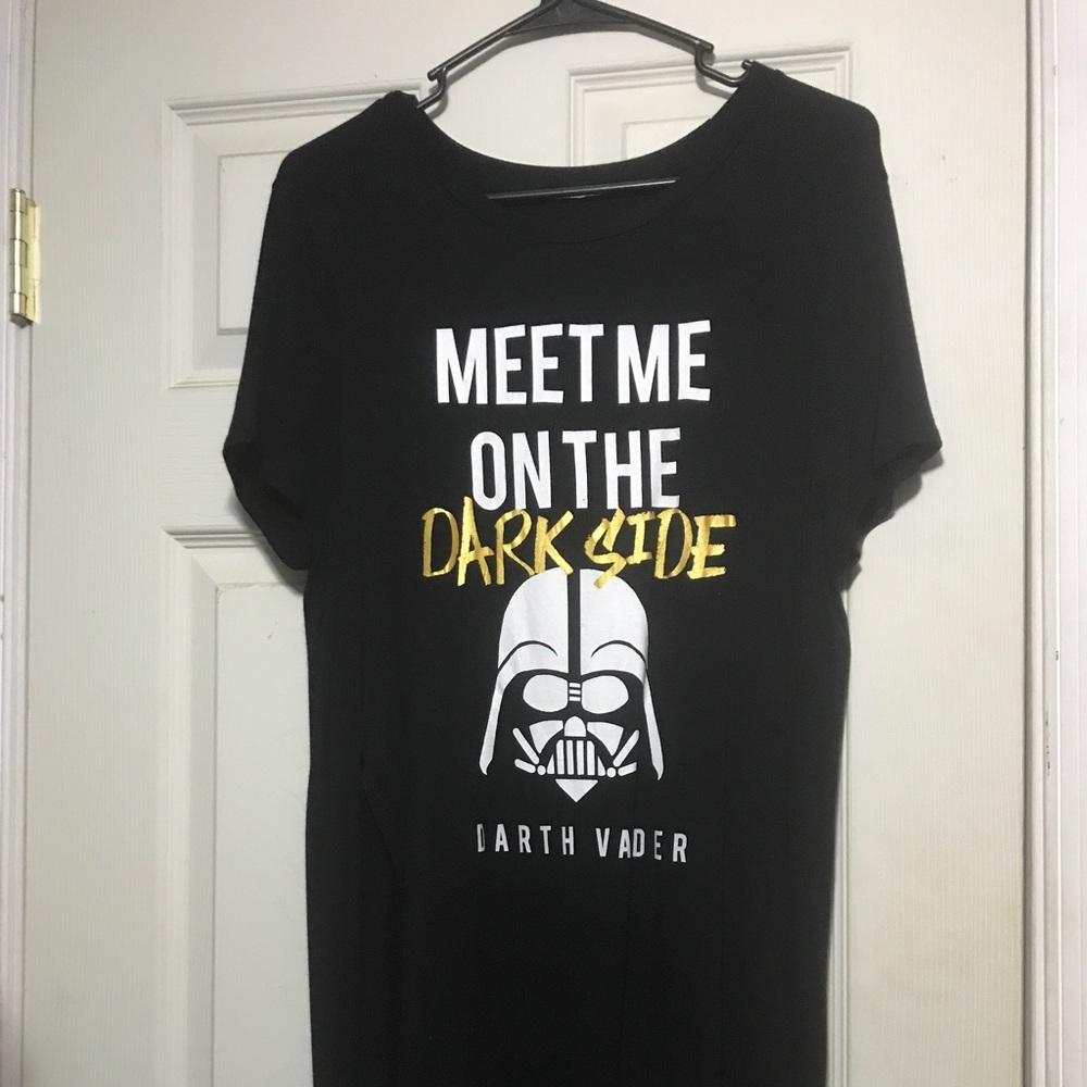 Darth Vader Tunic with side splits on both sides