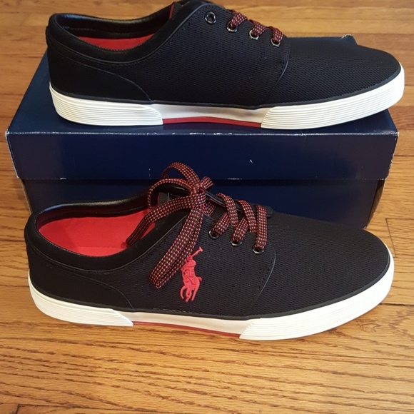 New Polo Ralph Lauren Faxon Sneakers - Picture 4 of 5