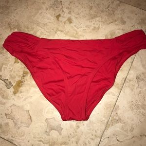 Melissa Odabash red bikini bottom