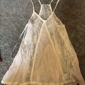 Lace Top, Extra long NEW!