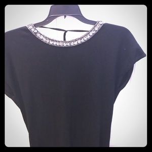 Cap sleeve dress shirt