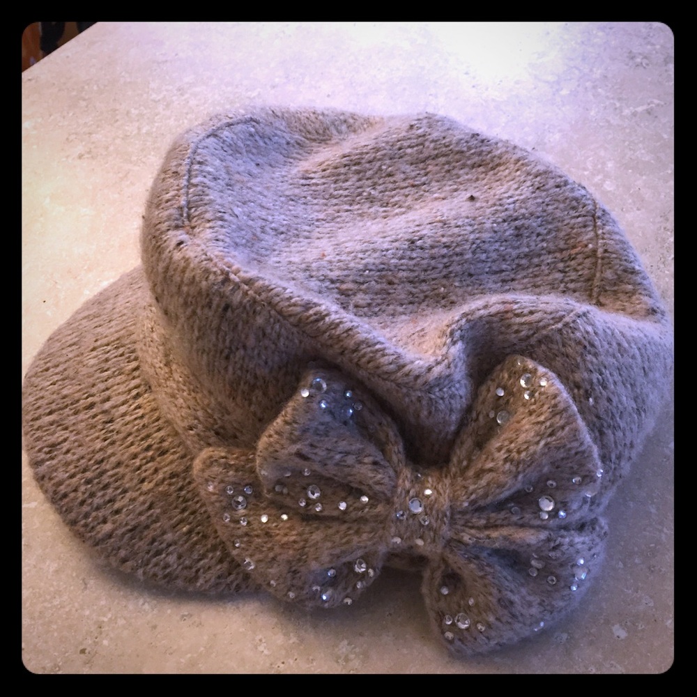Vintage Tan Cabbie Hat