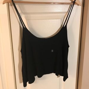Black Cropped Top
