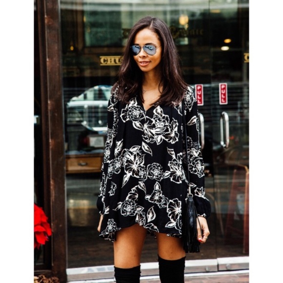 Free People Foil Print Swing Tunic - Picture 8 of 8