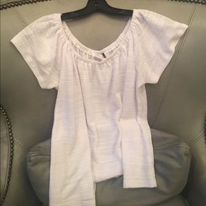 Anthropology Women's size Small White Shirt Anthropology Women's size Small White Shirt