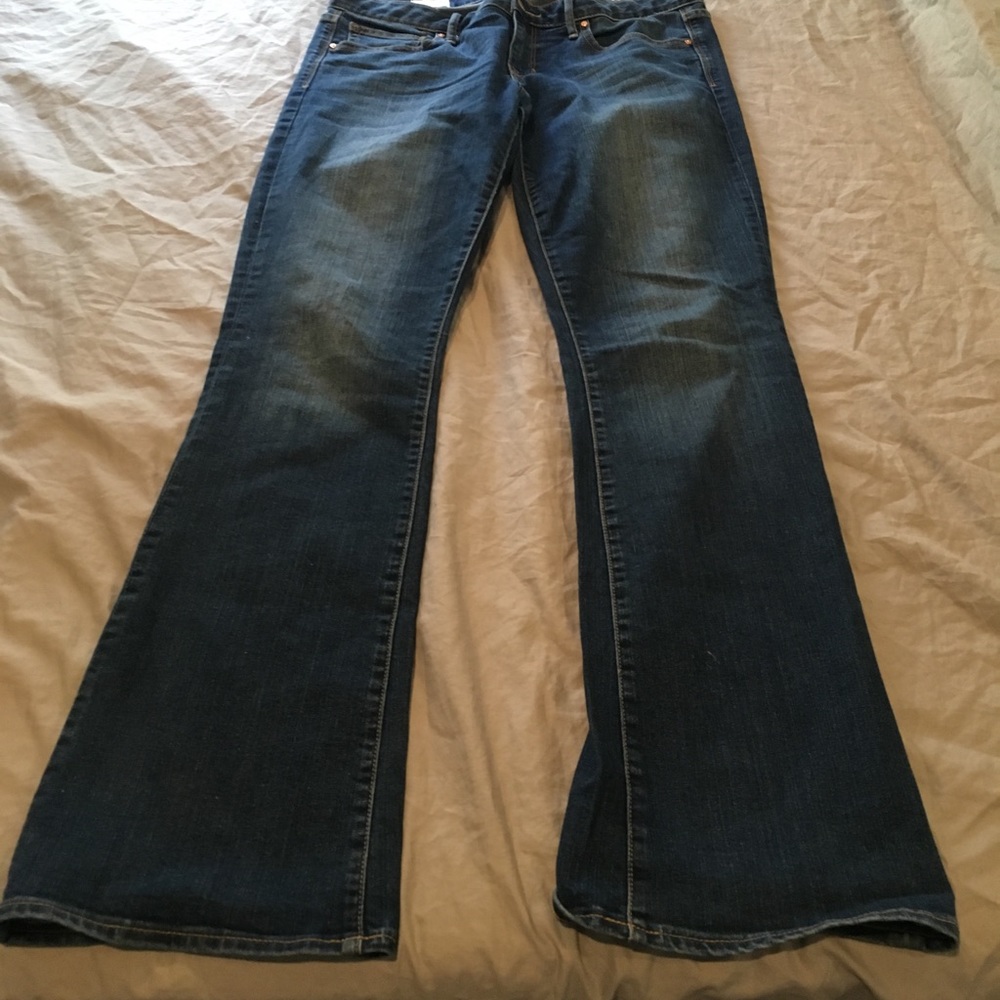 Gap Size 31r Curvy Flare Jeans