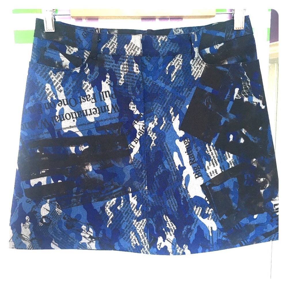 Camo & Print mini skirt!