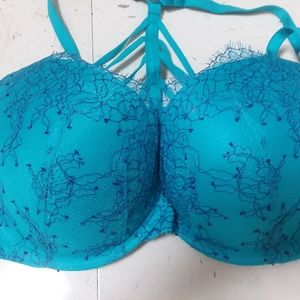 🚫SOLD🚫 Victorias Secret Blue/Teal Lacy Racerback