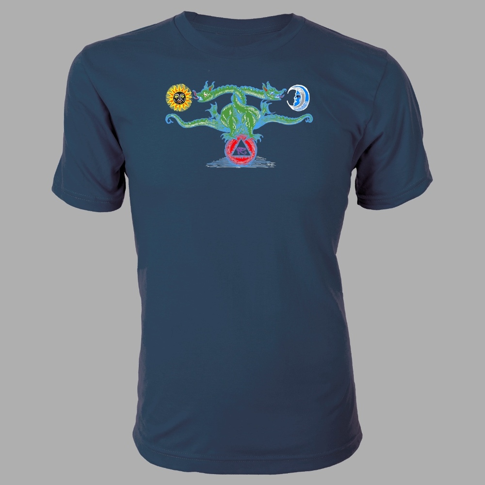 👕2-Headed Dragon 💯% Egyptian Cotton Shirt 👕