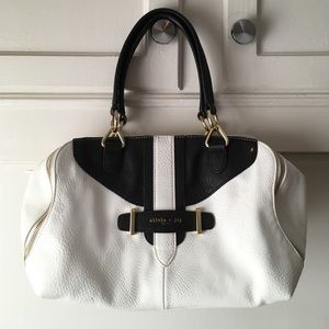 Black & White Olivia + Joy Handbag