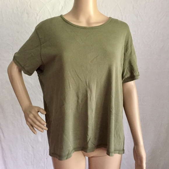 Lee Tops - Army Green Tee