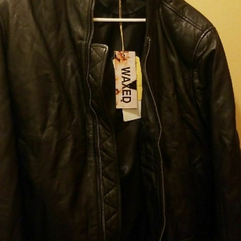 A nice wax leather jacket