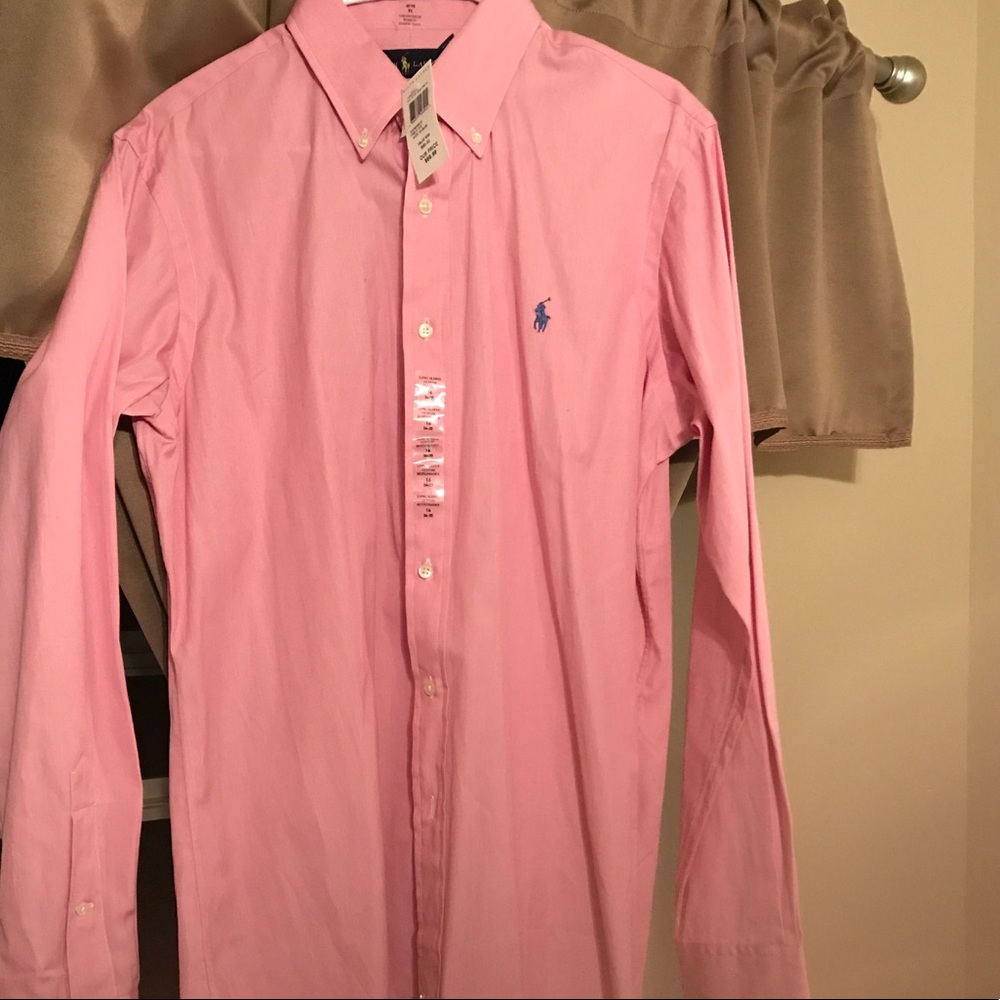 Men's Long Sleeve Ralph Lauren Button Down Shirt