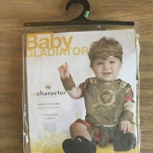 Baby gladiator Halloween costume 12m-18m