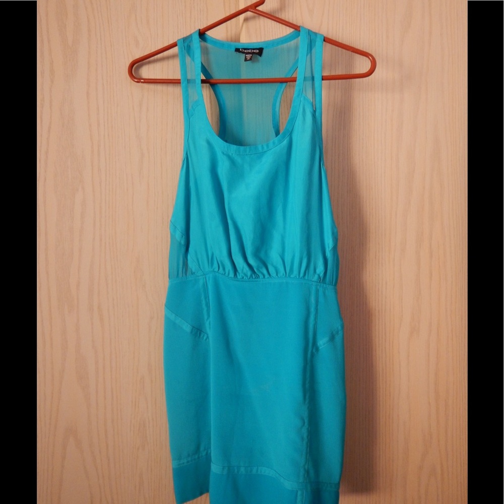 Bebe racerback midi dress