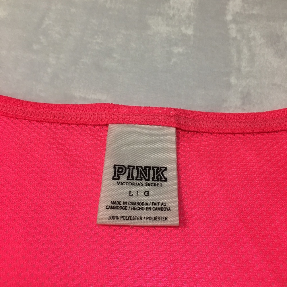 Victoria Secret Pink crop top size large - Picture 3 of 5