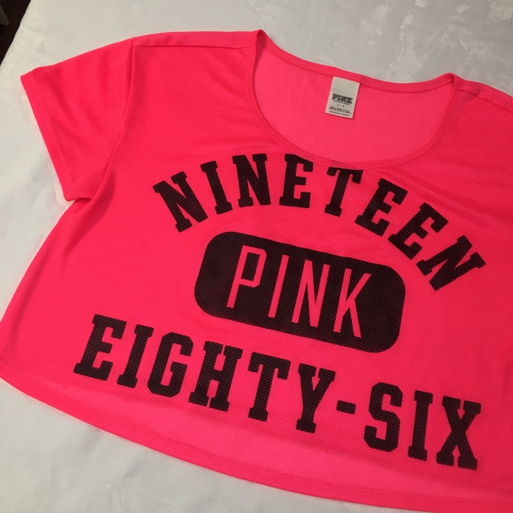 Victoria Secret Pink crop top size large - Picture 4 of 5