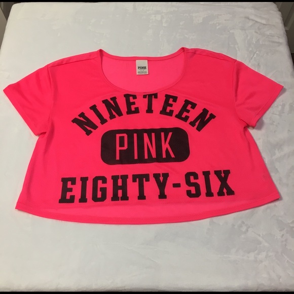 PINK Victoria's Secret Tops - Victoria Secret Pink crop top size large