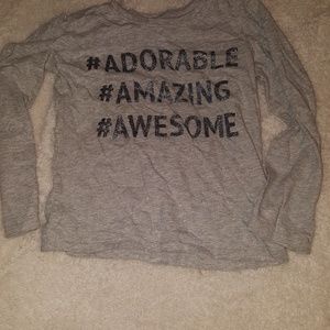 Girls long sleeve tee