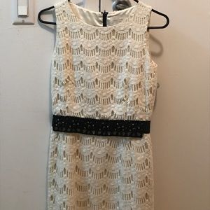 Kate Spade Dress Cream Lace EUC