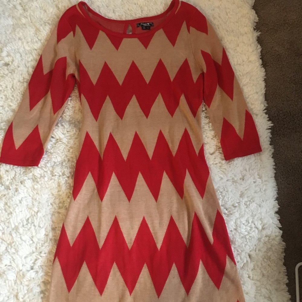 Gorgeous Chevron Sweater dress