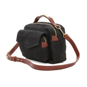 Madewell Eaton Shoulder Bag Black and Brown