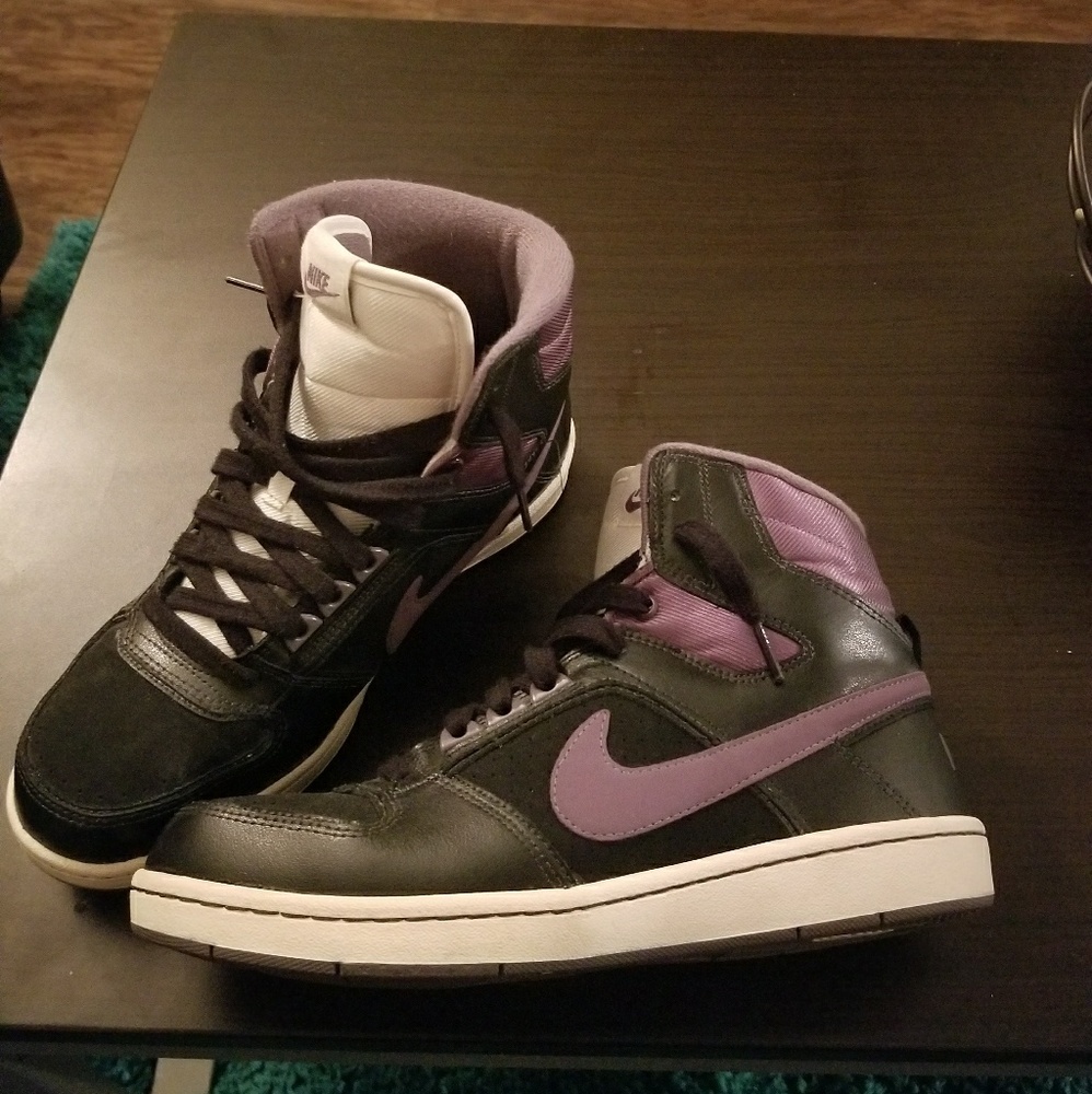 Nike hi-top sneakers