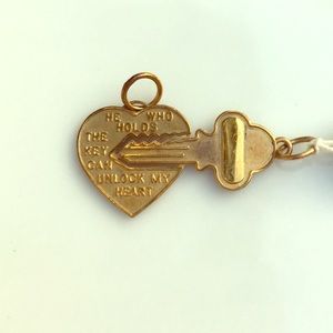 Heart Lock charm