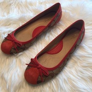 Coach ballet flats, size 8M Coach ballet flats, size 8M