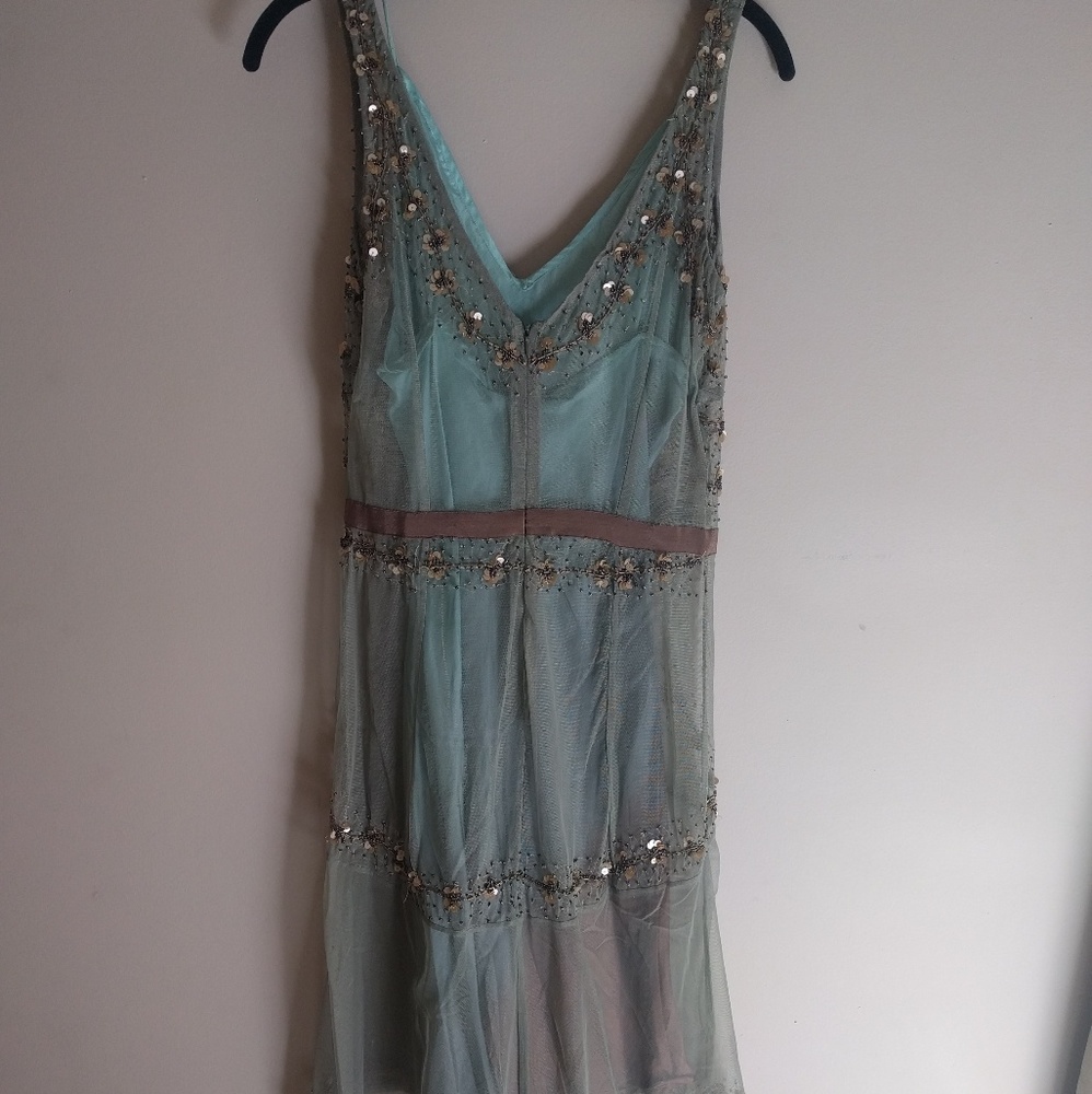 Beaded ombre beautiful dress