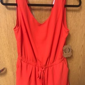 Orange romper