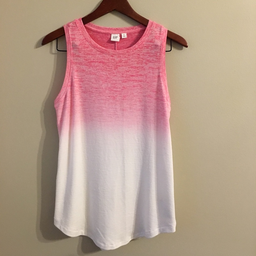 Gap super soft dip dye tank