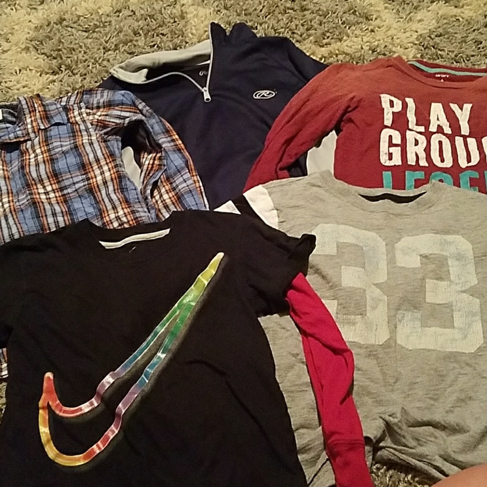 5 size 6 shirts