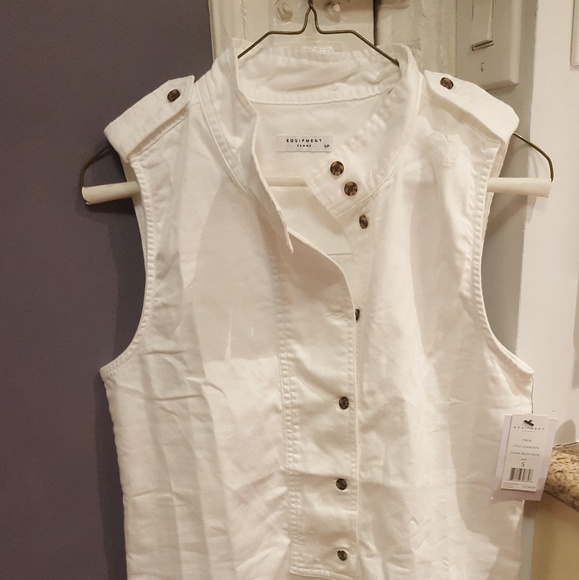 EQUIPMENT Freda Cotton Tunic Dress - Picture 2 of 2