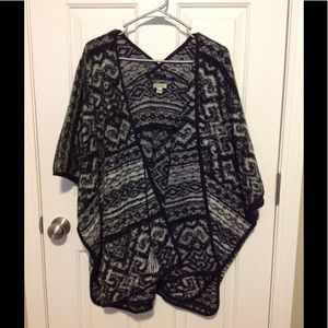 NWOT Lucky Brand Poncho