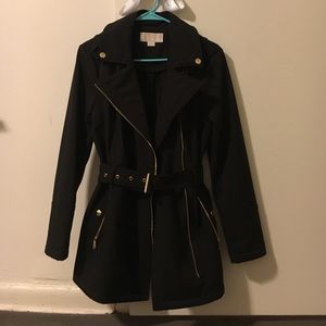 Michael kors waterproof trench coat black S Michael kors waterproof trench coat black S