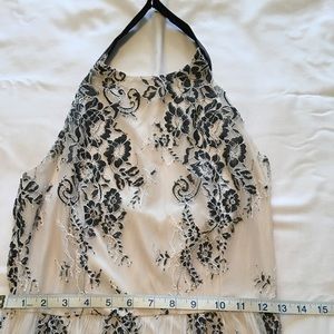 Lace Halter Maxi Dress