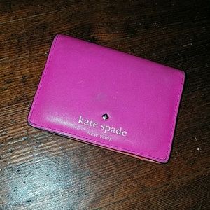 Kate spade pink and orange small wallet Kate spade pink and orange small wallet