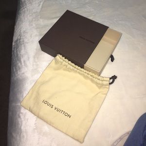 Authentic Louis Vuitton box and dust bag