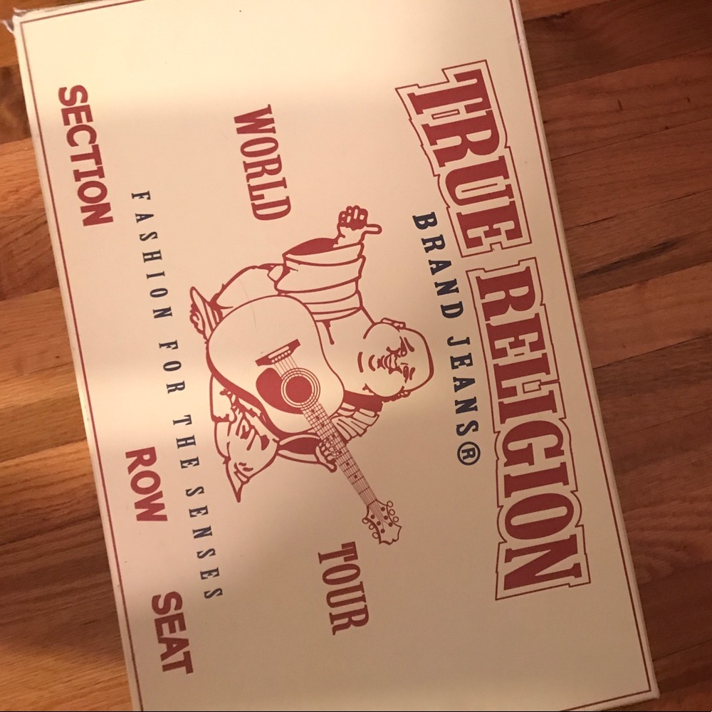 True religion size 91/2 boots