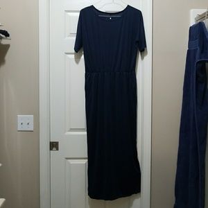 Navy Blue maxi dress