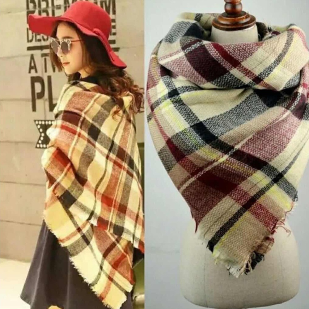 🌲🌲🌷New Jujube Soft Oversized Blanket Scarf