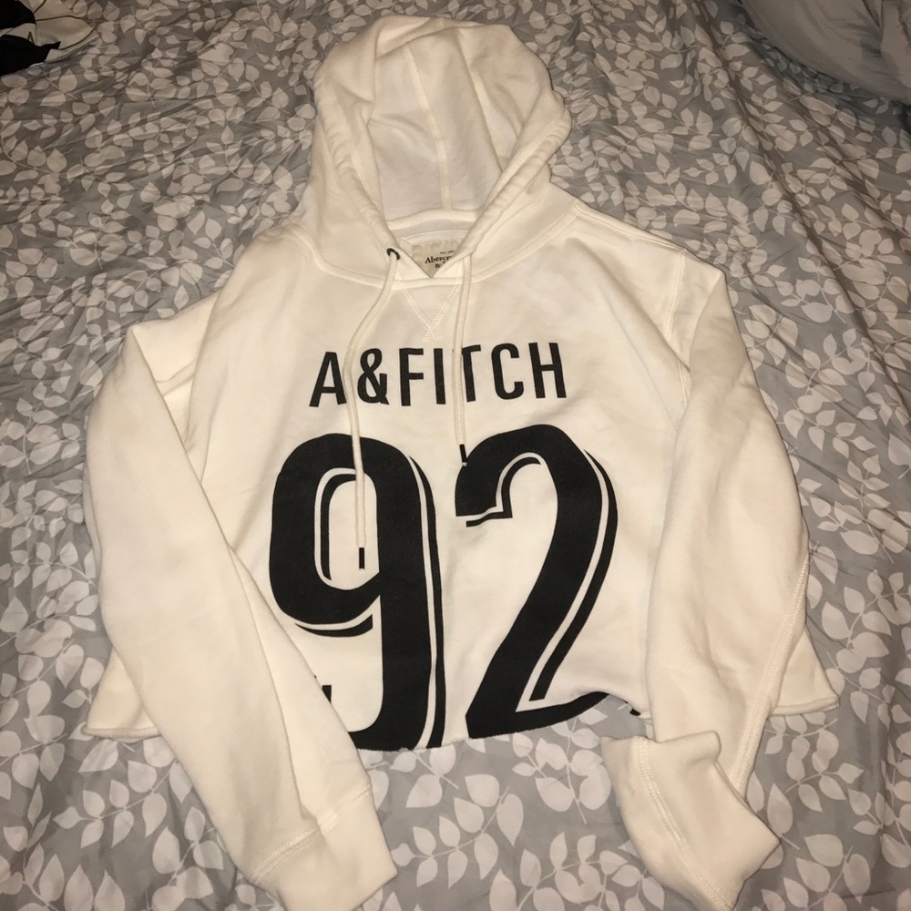 A&F half hoodie.