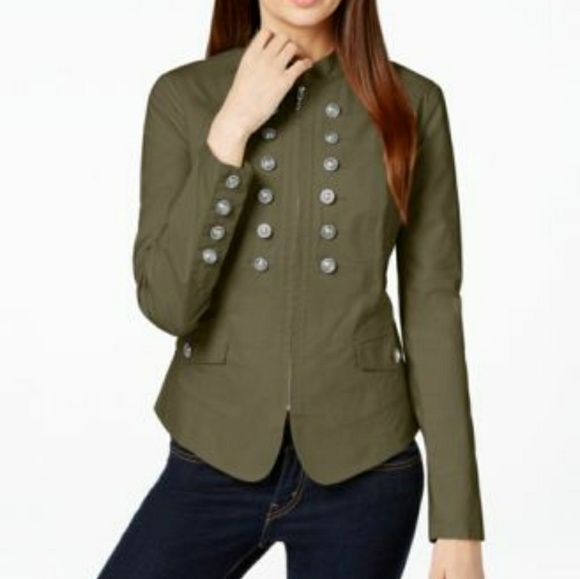INC International Concepts Jackets & Blazers - INC Military Jacket