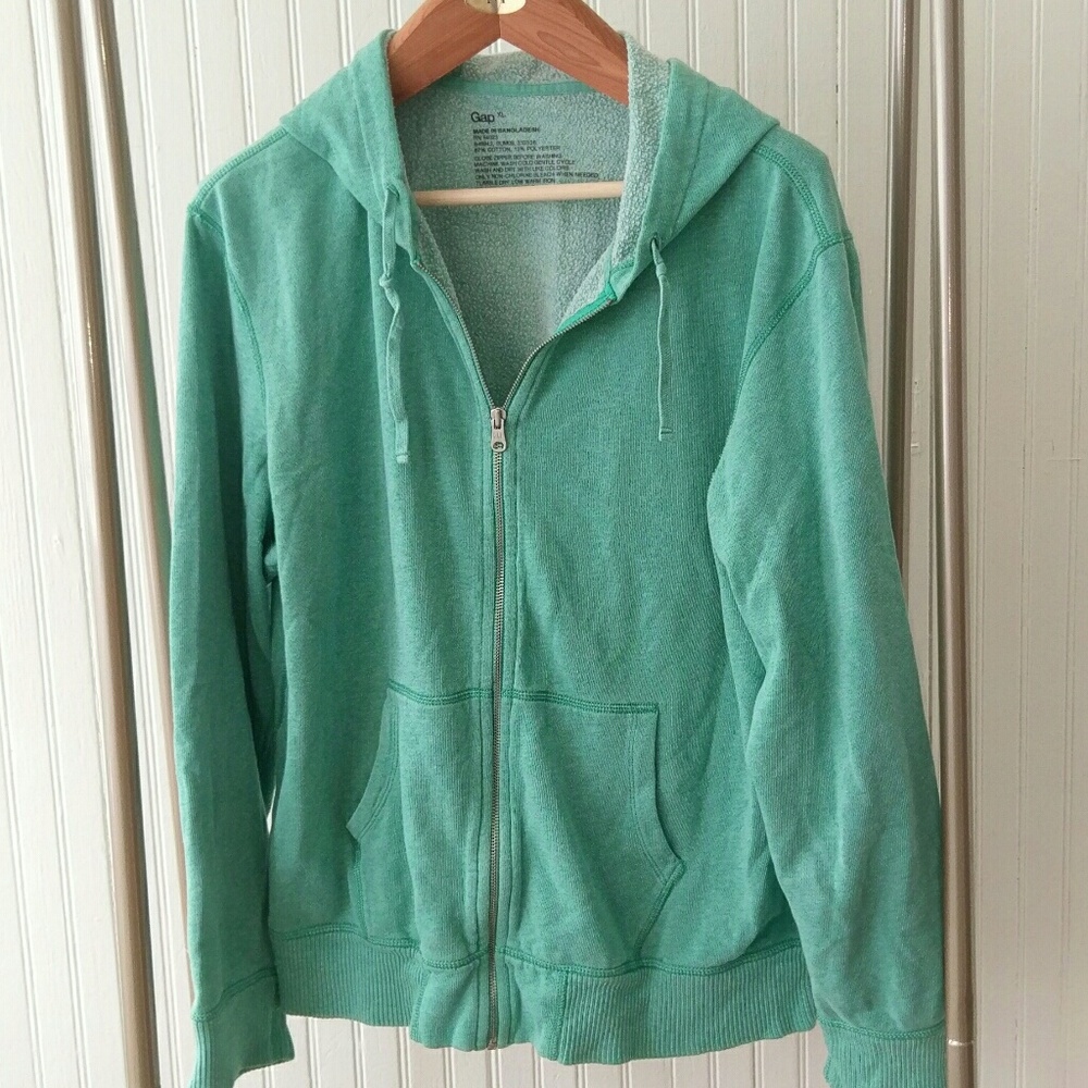 Gap hoddie mint color