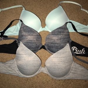 Pink Victoria Secret Bras