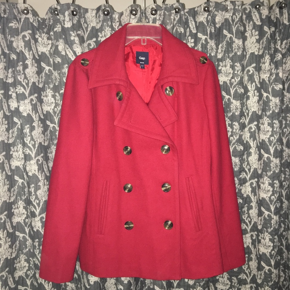 Red Gap Peacoat