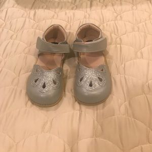 Livie & Luca Silver Mary Janes