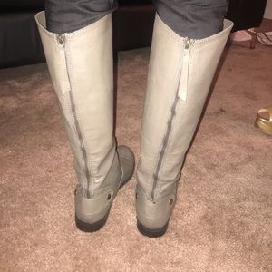 Grey Winter Boots
